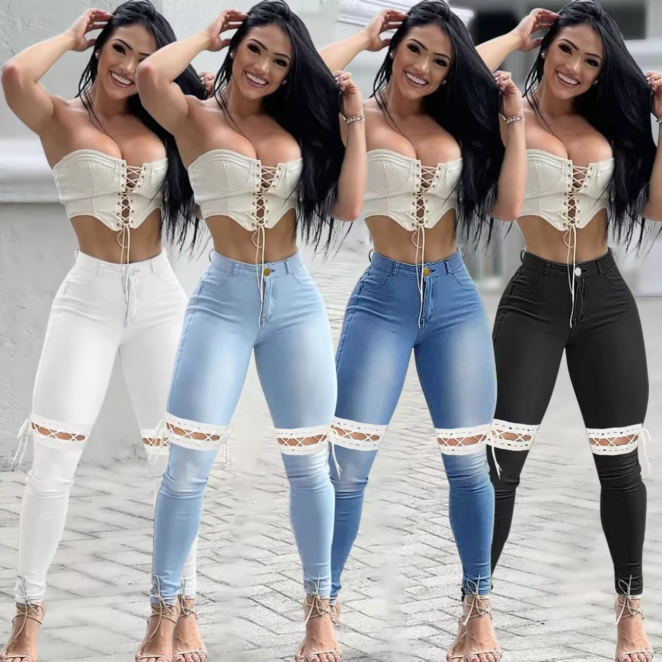 Women's plus size jeans